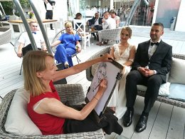 Karykatury na wesele na prezent - Gdańsk