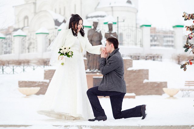 Bajkowy - zimowy ślub z atrakcjami