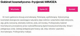 Gabinet kosmetyczno-fryzjerski MIMOZA