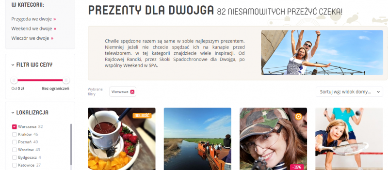 prezenty dla dwojga - screen - wesele.com.pl