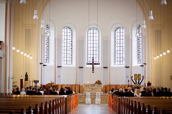 Ślub kościelny w Żorach