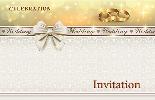 Zaproszenie na ślub - przykład zaproszenia ślubnego