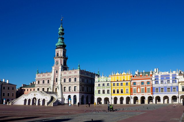 Piękne kościoły w Zamościu