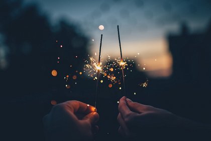 Zimne ognie do sesji zdjęciowej
