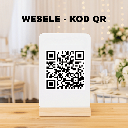 Kody QR na weselu 2025 - rewolucja w zbieraniu wspomnień